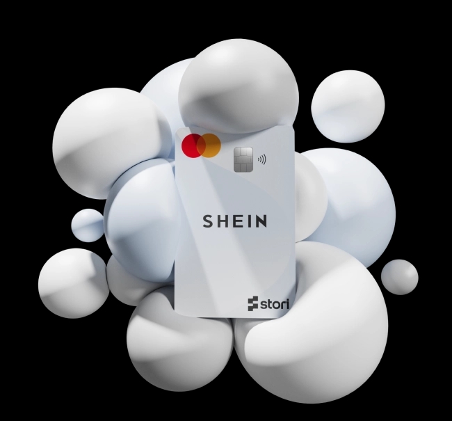 tarjeta de crédito Shein